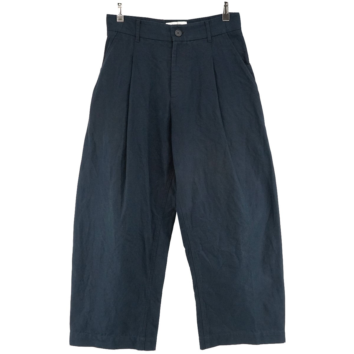 18SS BLAKE HOP SACK VOLUME PANTホップサック生地 ワンタック 6ポケット ワイド ボリューム パンツ