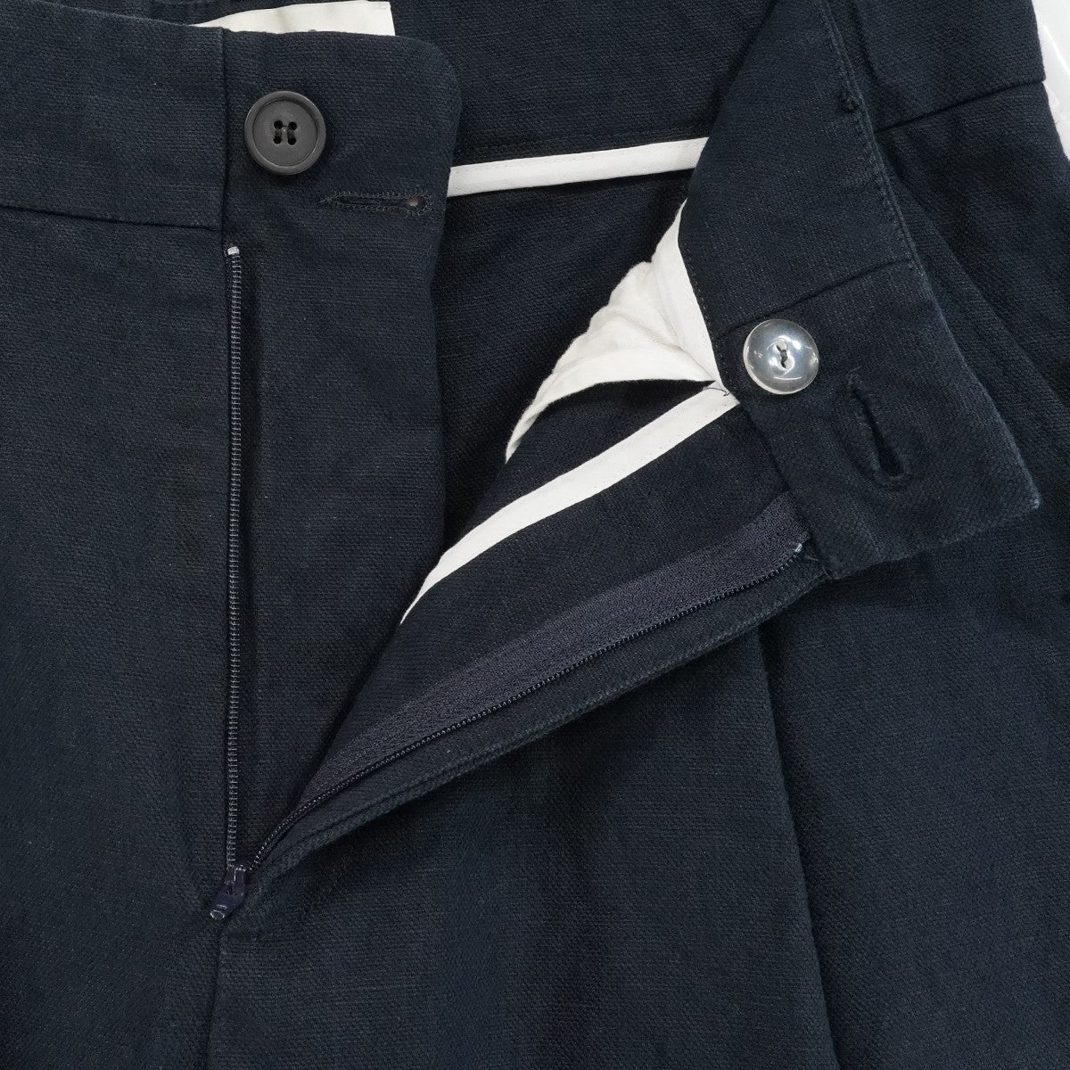 18SS BLAKE HOP SACK VOLUME PANTホップサック生地 ワンタック 6ポケット ワイド ボリューム パンツ