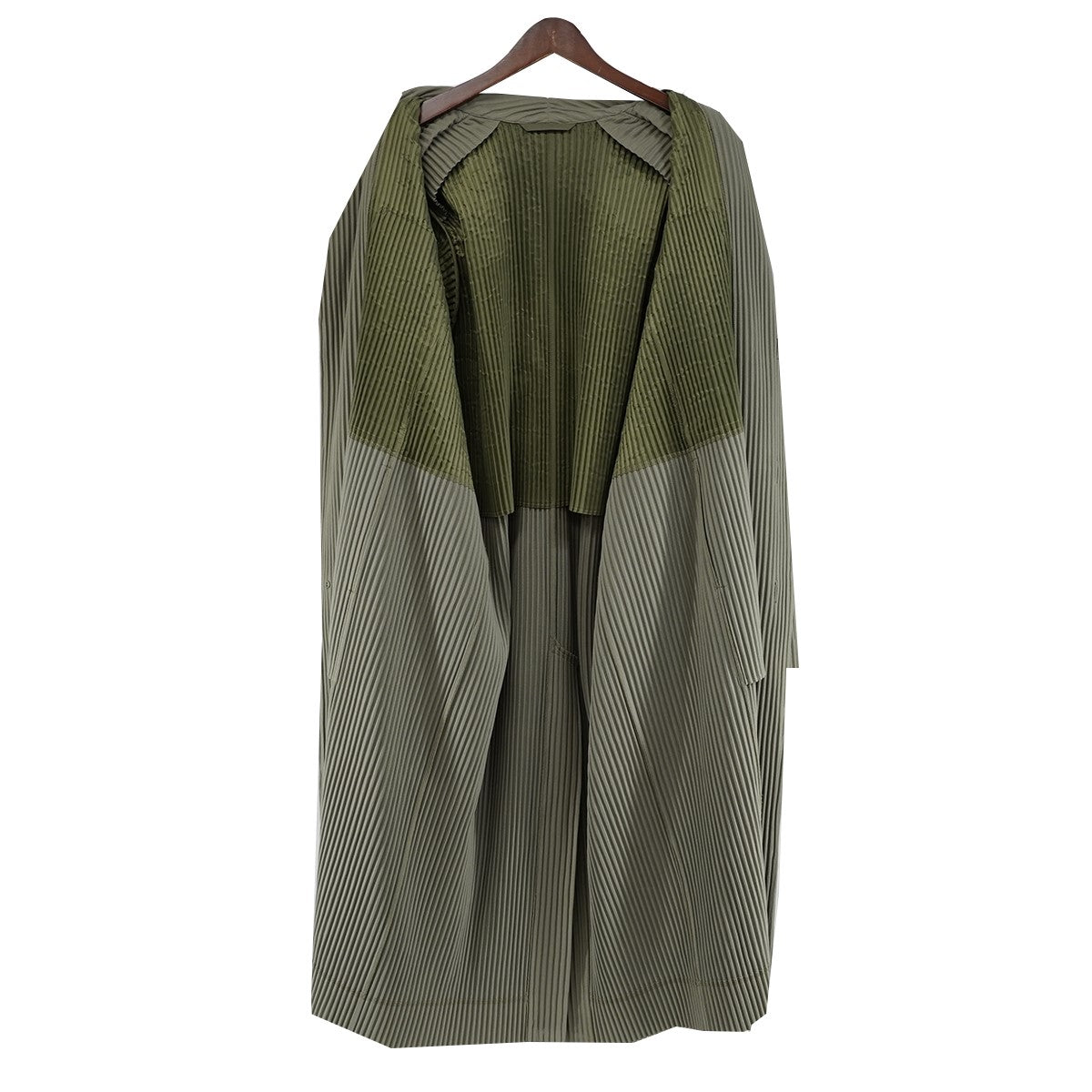 25AW TAILORED PLEATS 2 プリーツ ロング テーラード ジャケット コート