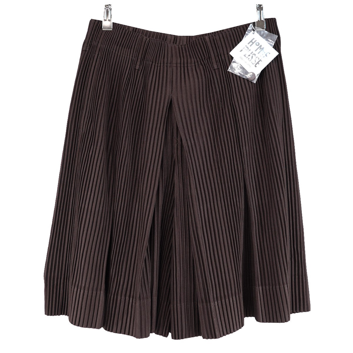 HOMME PLISSE ISSEY MIYAKE 26SS TAILORED PLEATS 2テーラード プリーツ 袴 ハカマ型 ショート イージー ショーツ ハーフ パンツ 古着・中古-1枚目のアイテム画像