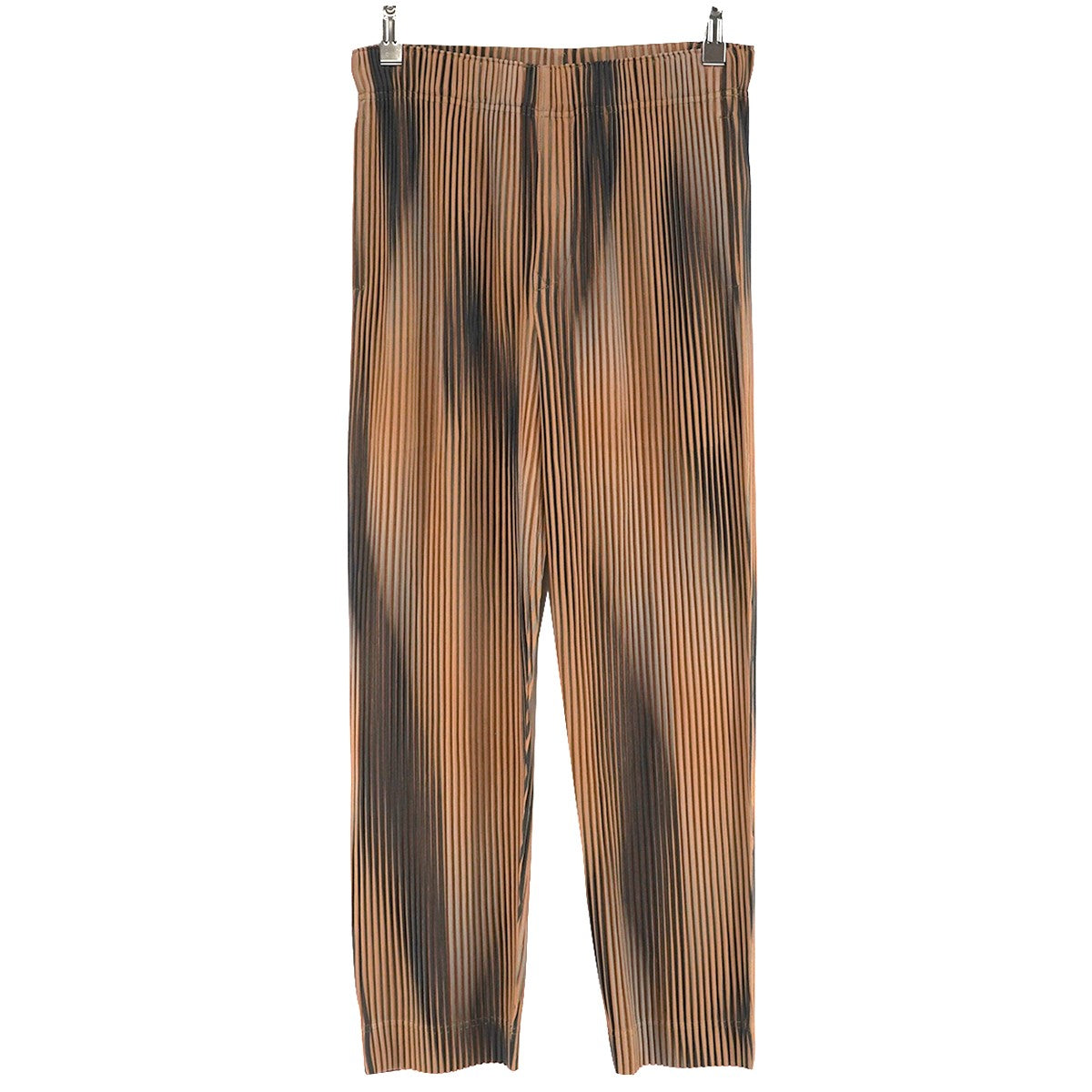 HOMME PLISSE ISSEY MIYAKE 26AW BLEND OF LIGHTS ブラインド オブ ライツストレート プリーツ イージー グラデーション パンツ 古着・中古-1枚目のアイテム画像
