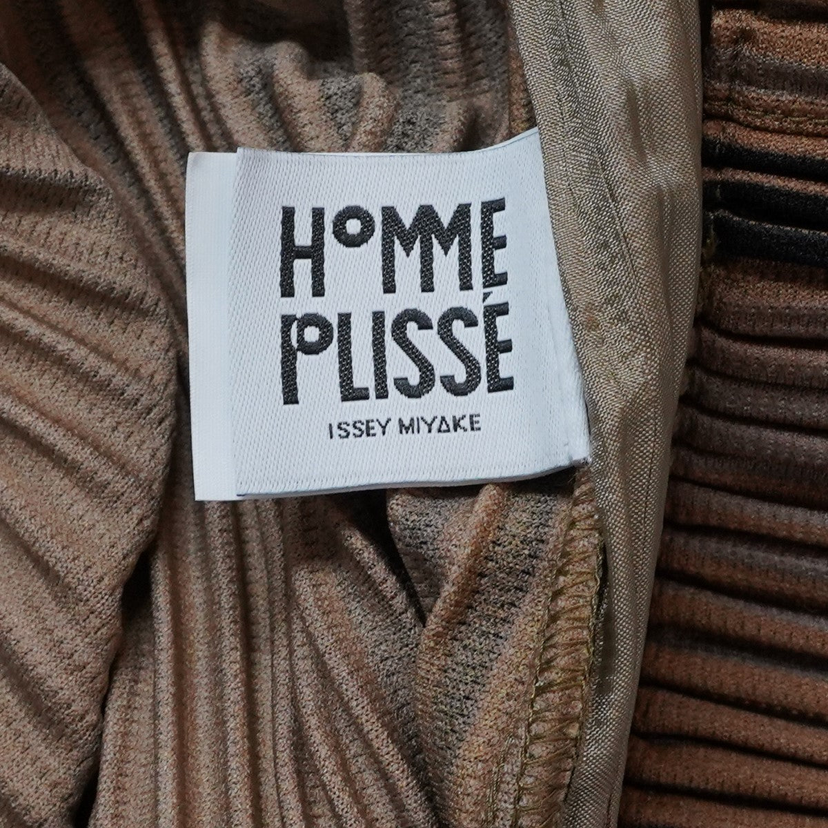 HOMME PLISSE ISSEY MIYAKE 26AW BLEND OF LIGHTS ブラインド オブ ライツストレート プリーツ イージー グラデーション パンツ 古着・中古-5枚目のアイテム画像