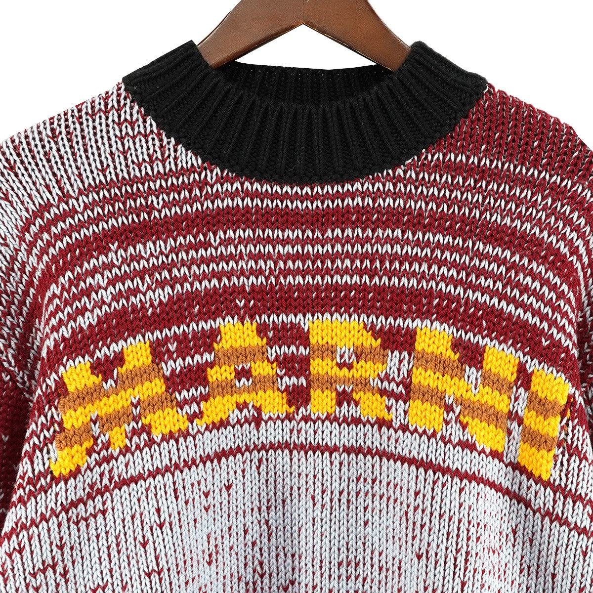 23AW Maglieria ロゴ インターシャ セーター ニット