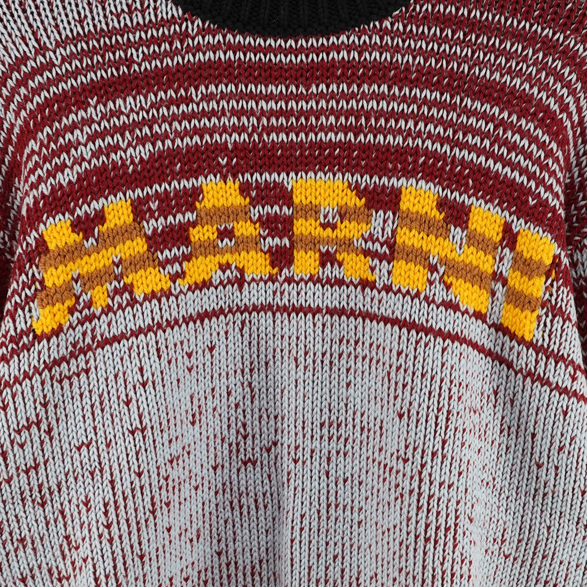 23AW Maglieria ロゴ インターシャ セーター ニット