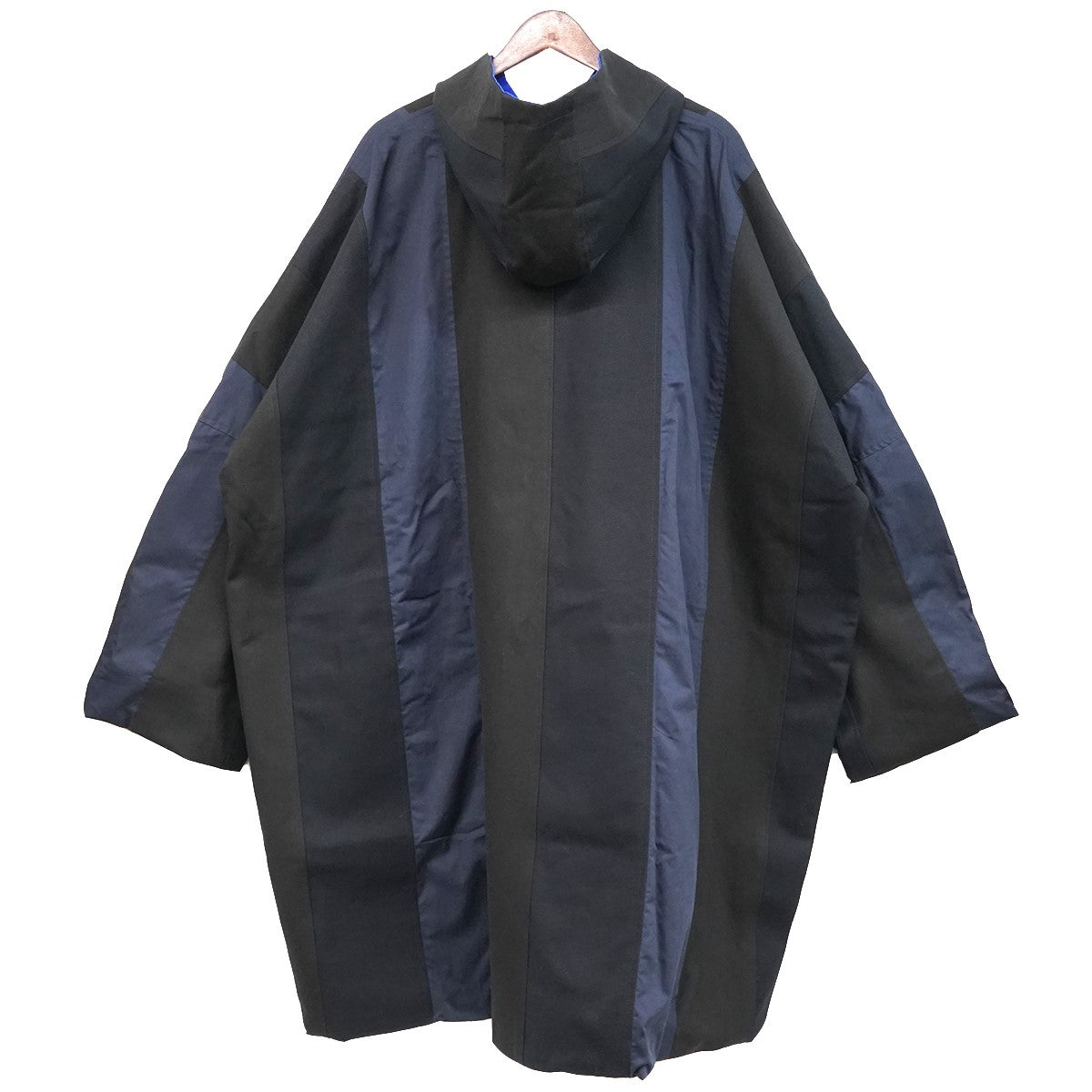 24AW NADINE HOODED COATリバーシブル オーバーサイズ ナディーン フーデッド コート