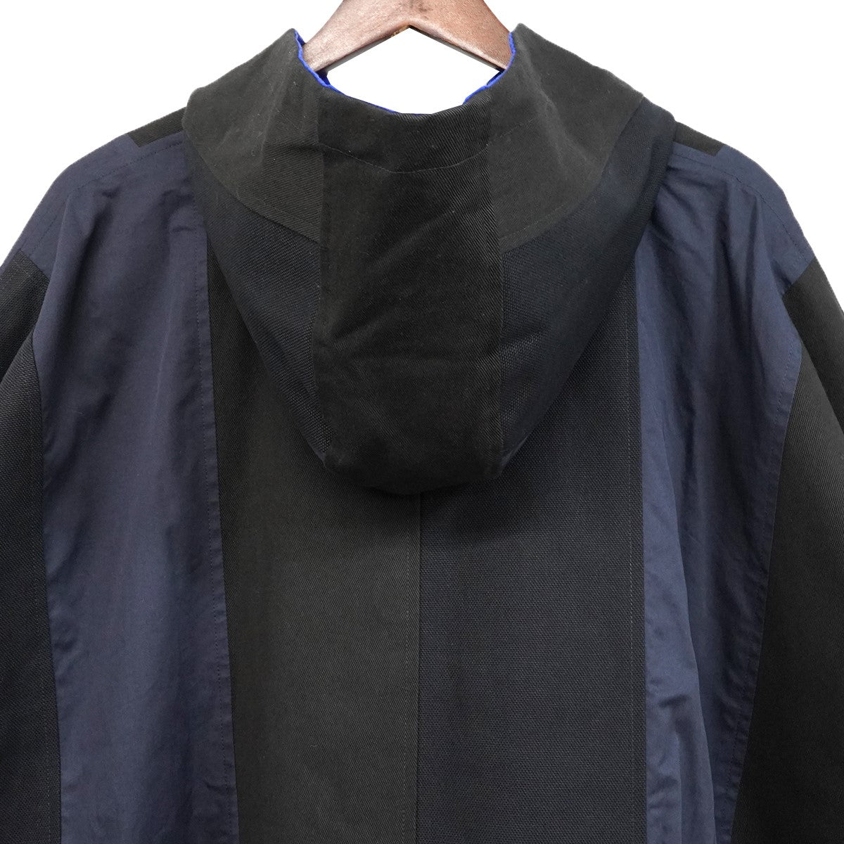 24AW NADINE HOODED COATリバーシブル オーバーサイズ ナディーン フーデッド コート