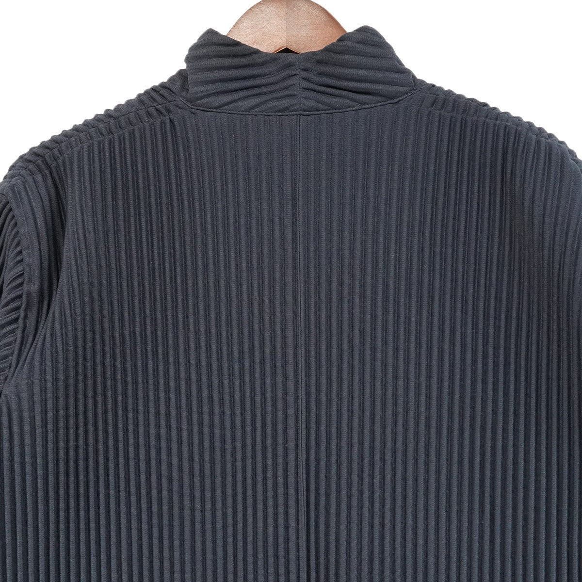 24AW Tailored Pleats 2スタンドカラー テーラード ロング プリーツ ジャケット コート