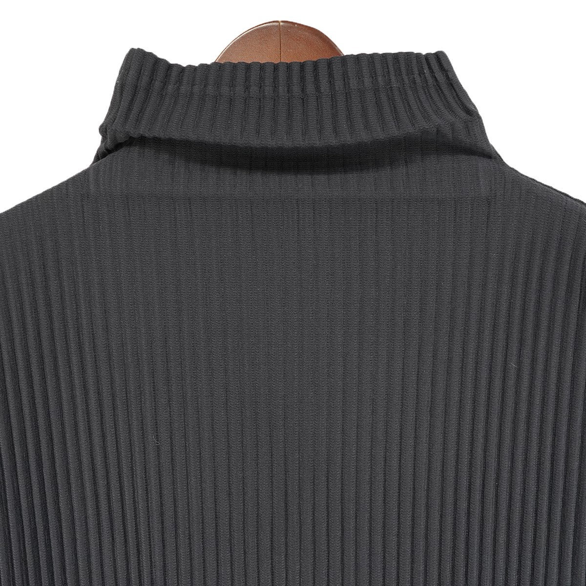 25AW BASICS ハイネック プリーツ ロングスリーブ 長袖 Tシャツ ロンT