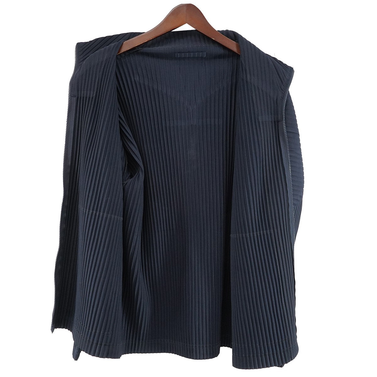 25AW BASICS プリーツ ジップアップ ジャケット
