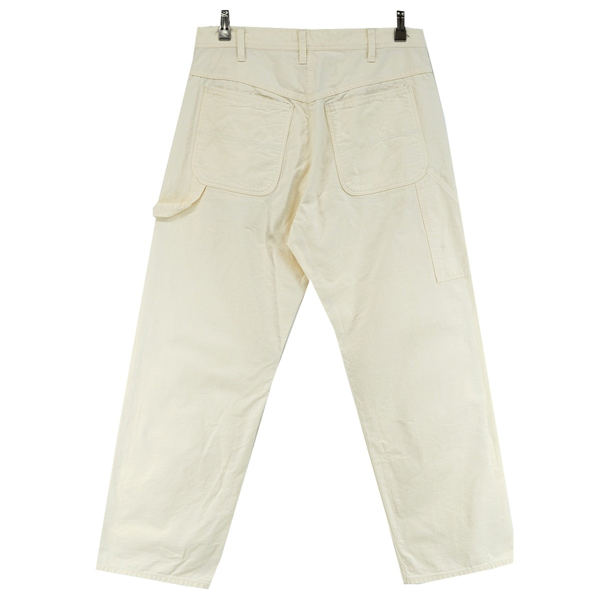 14SS 製品洗い加工 コットンツイル ワーク デニム パンツ