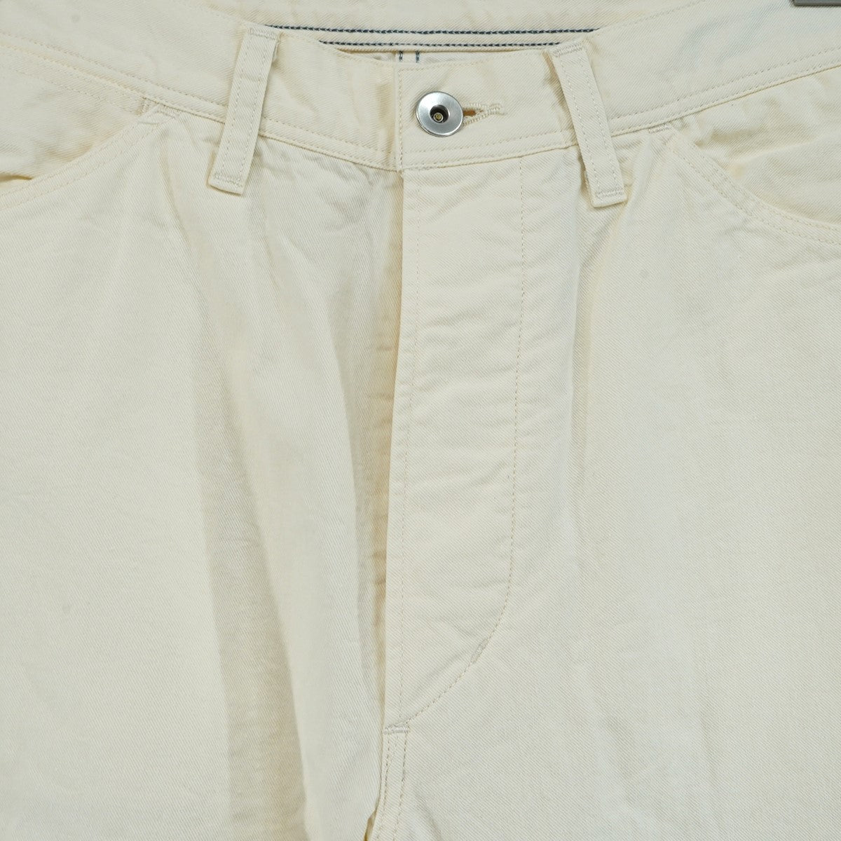 14SS 製品洗い加工 コットンツイル ワーク デニム パンツ
