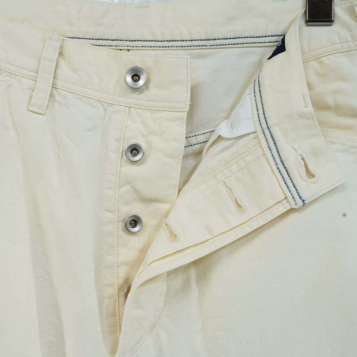 14SS 製品洗い加工 コットンツイル ワーク デニム パンツ