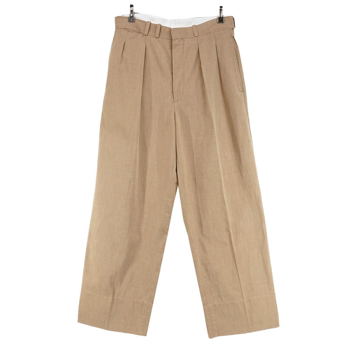 25SS JEFFERY 2PLEATS TROUSERジェフリー ツープリーツ トラウザース パンツ