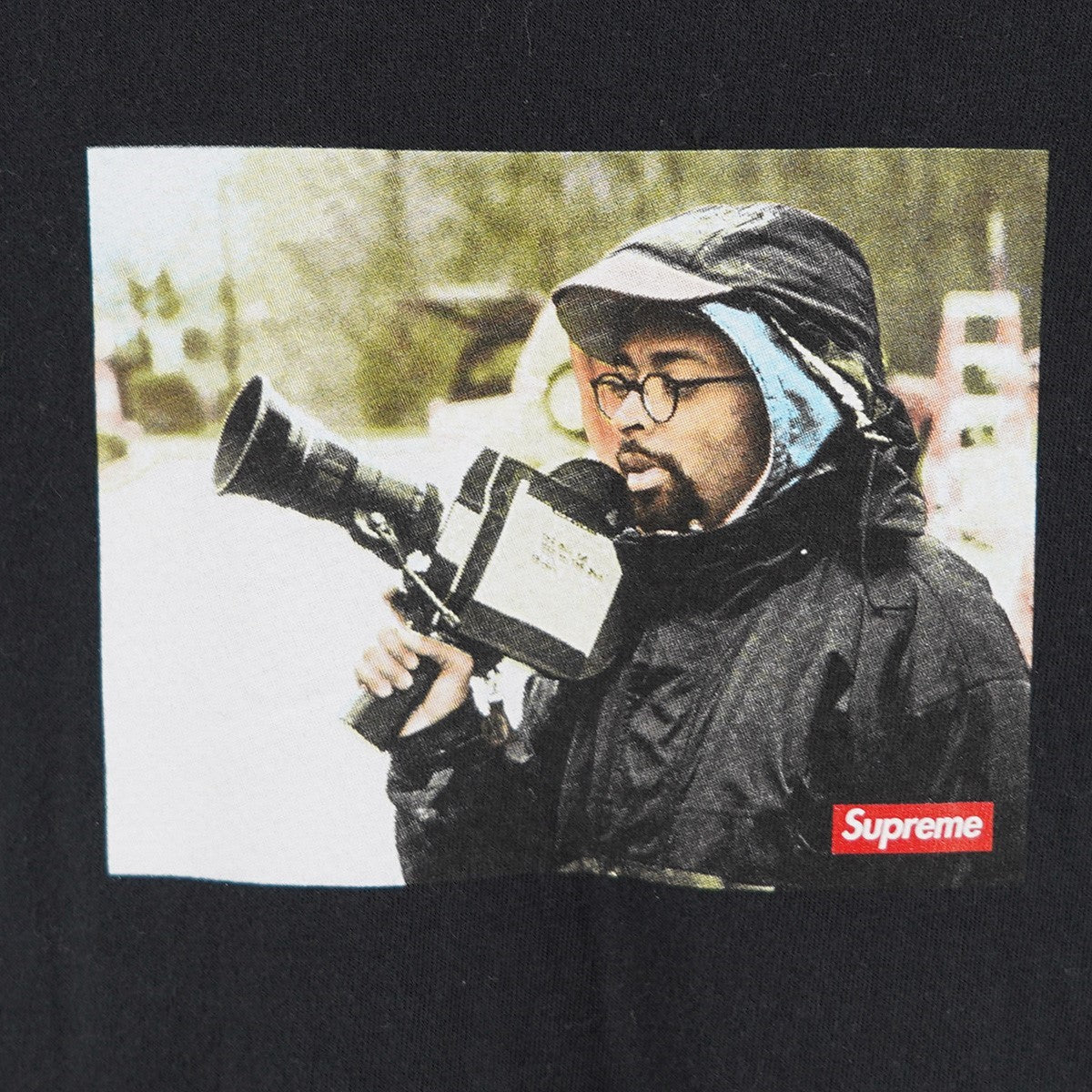 25SS 40 Acres Spike Tee スパイク・リー 40 Acres and a Mule Filmworksフォト グラフィック ロゴ バックプリント Tシャツ
