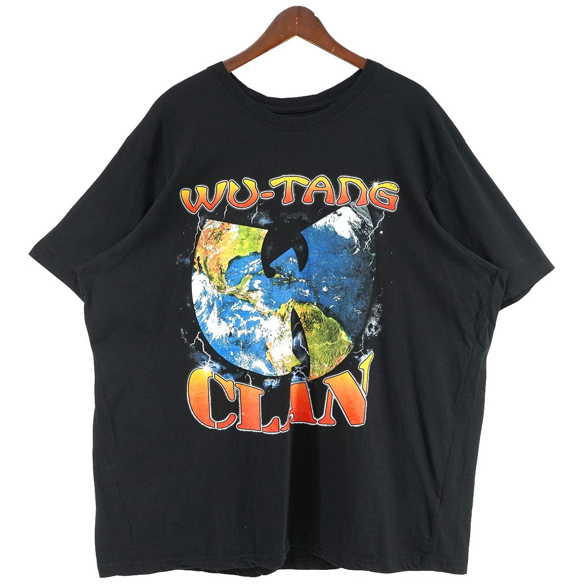 2026年 WU-TANG CLAN WORLDウータン・クラン ワールド 地球 Wロゴ グラフィック Tシャツ