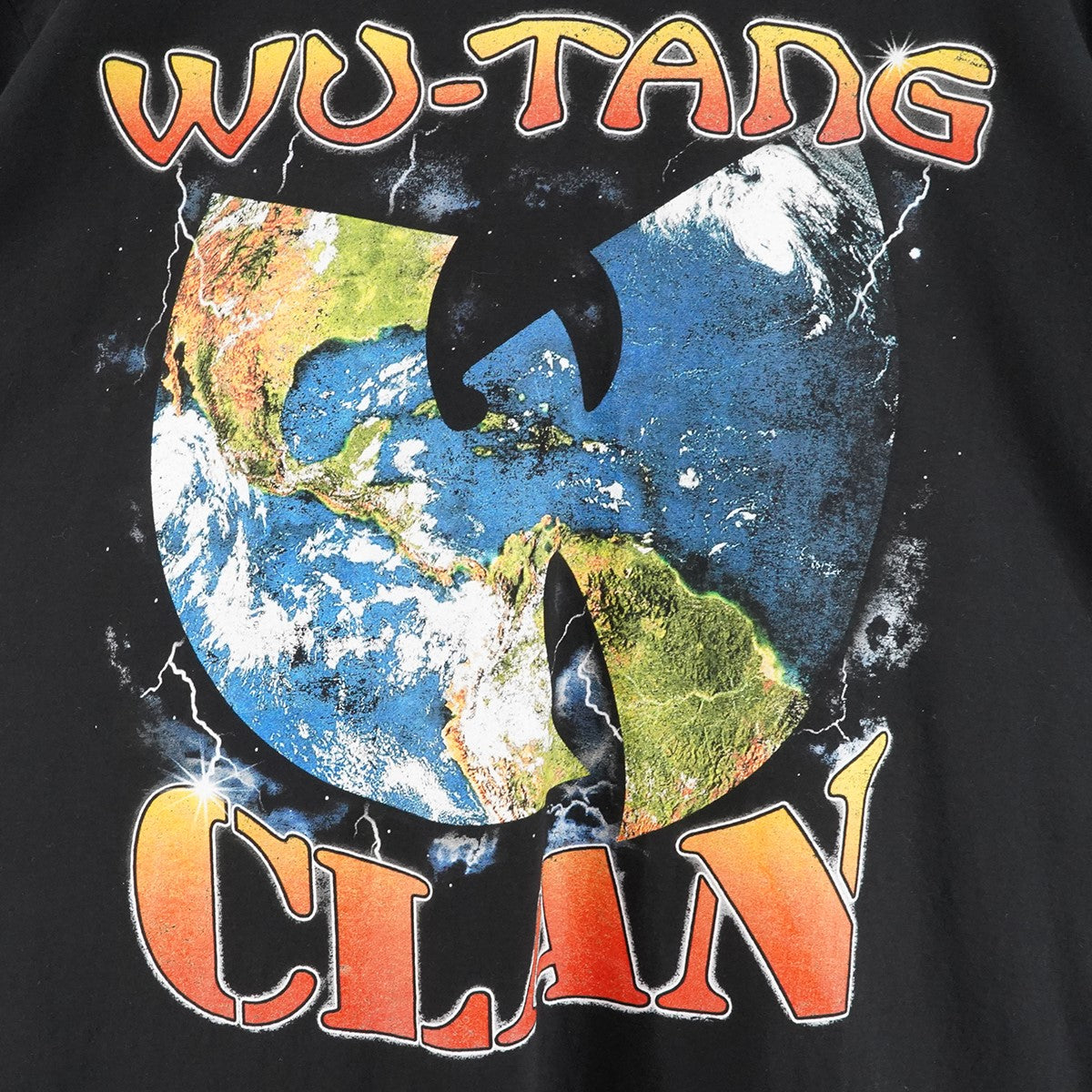 2026年 WU-TANG CLAN WORLDウータン・クラン ワールド 地球 Wロゴ グラフィック Tシャツ