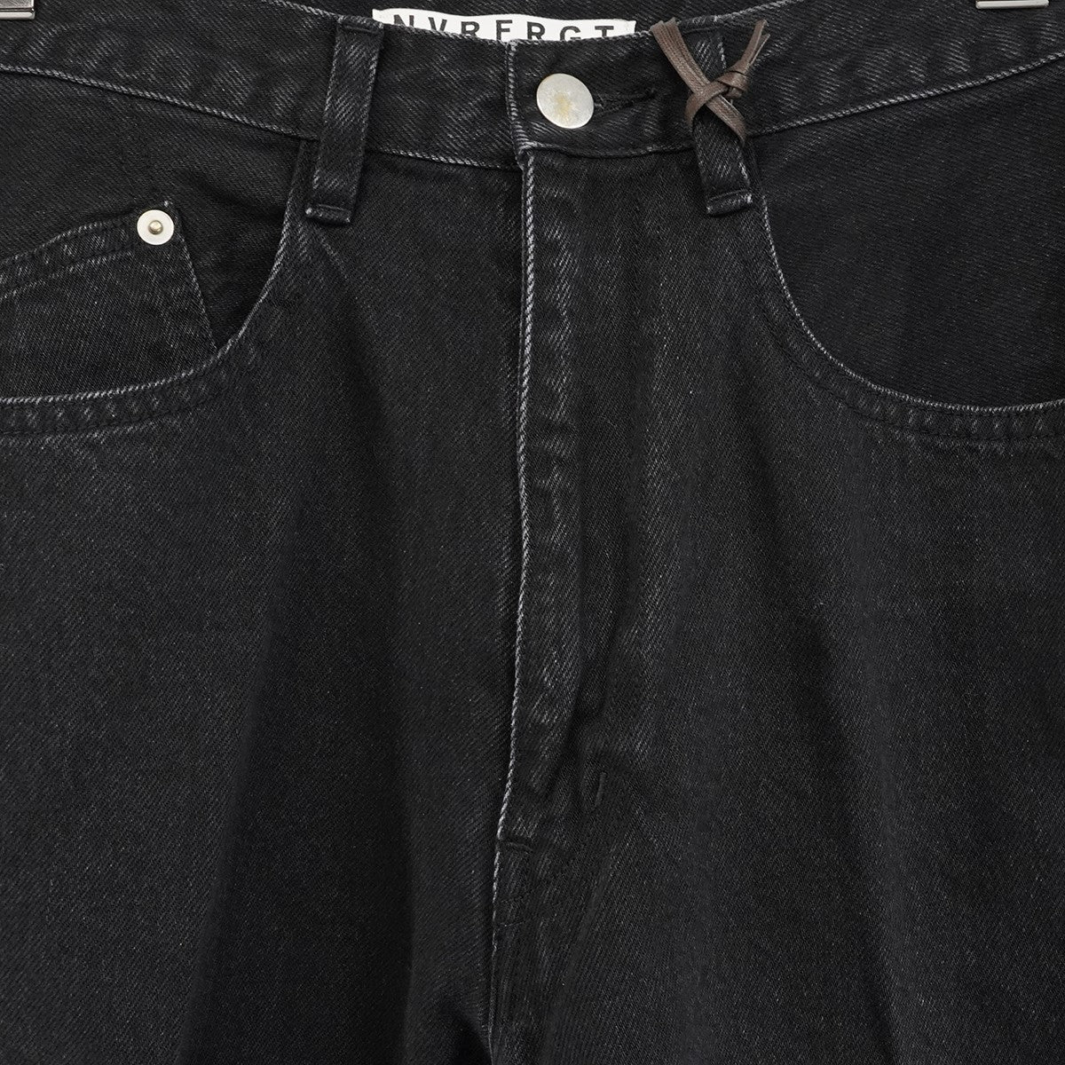 25SS 3D TWISTED WIDE LEG JEANSウォッシュ加工 立体裁断 ツイストパターン ワイド ジーンズ デニム パンツ
