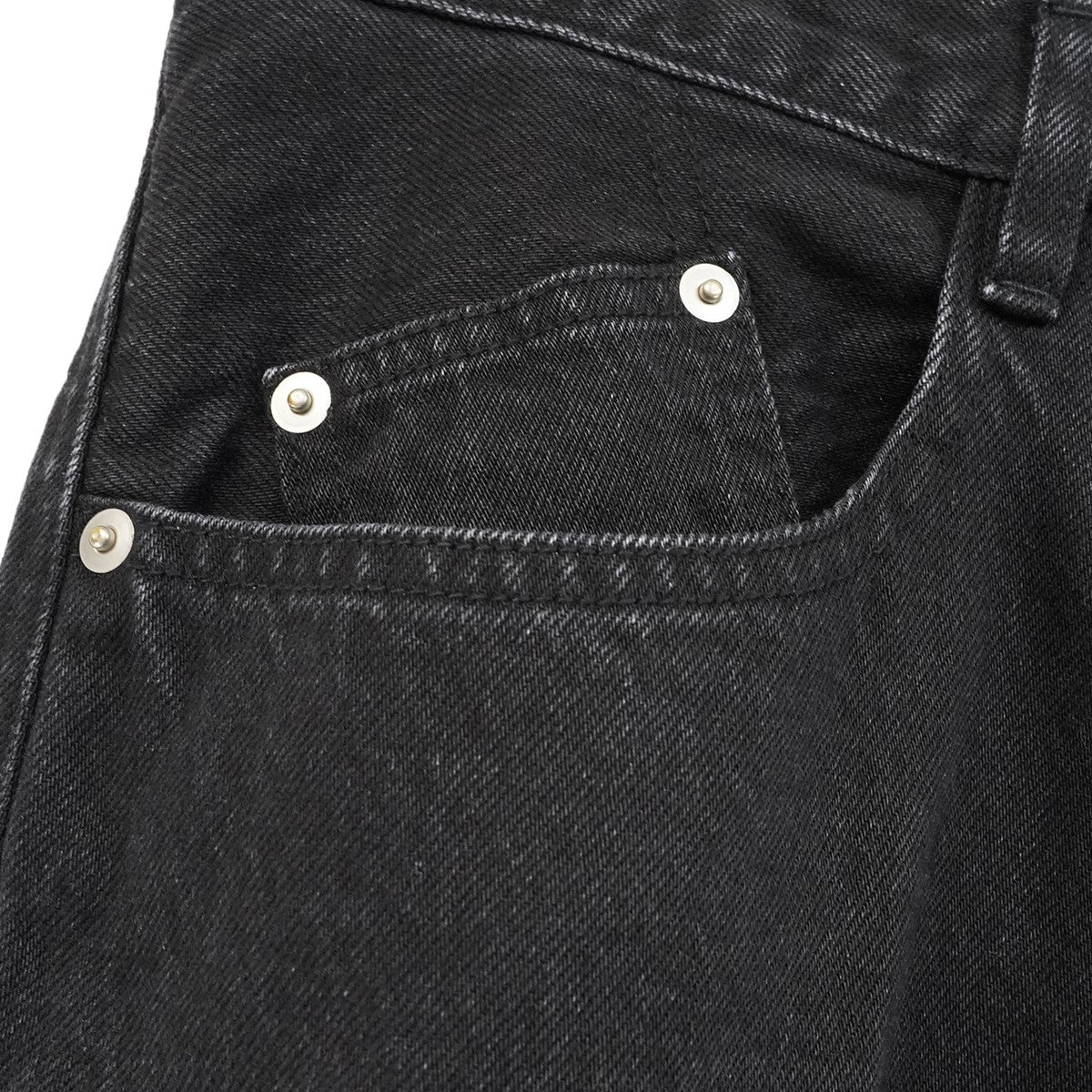 25SS 3D TWISTED WIDE LEG JEANSウォッシュ加工 立体裁断 ツイストパターン ワイド ジーンズ デニム パンツ