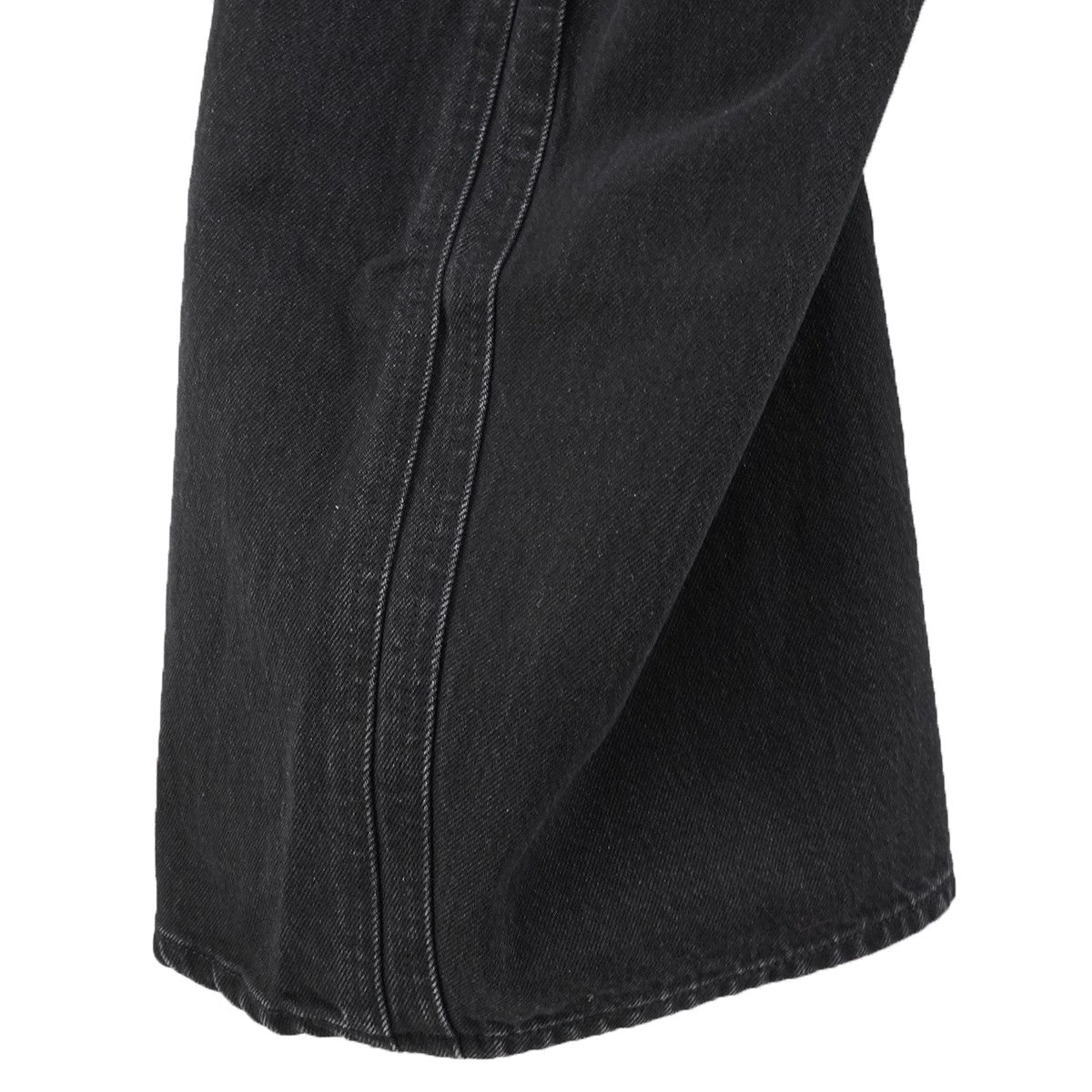 25SS 3D TWISTED WIDE LEG JEANSウォッシュ加工 立体裁断 ツイストパターン ワイド ジーンズ デニム パンツ
