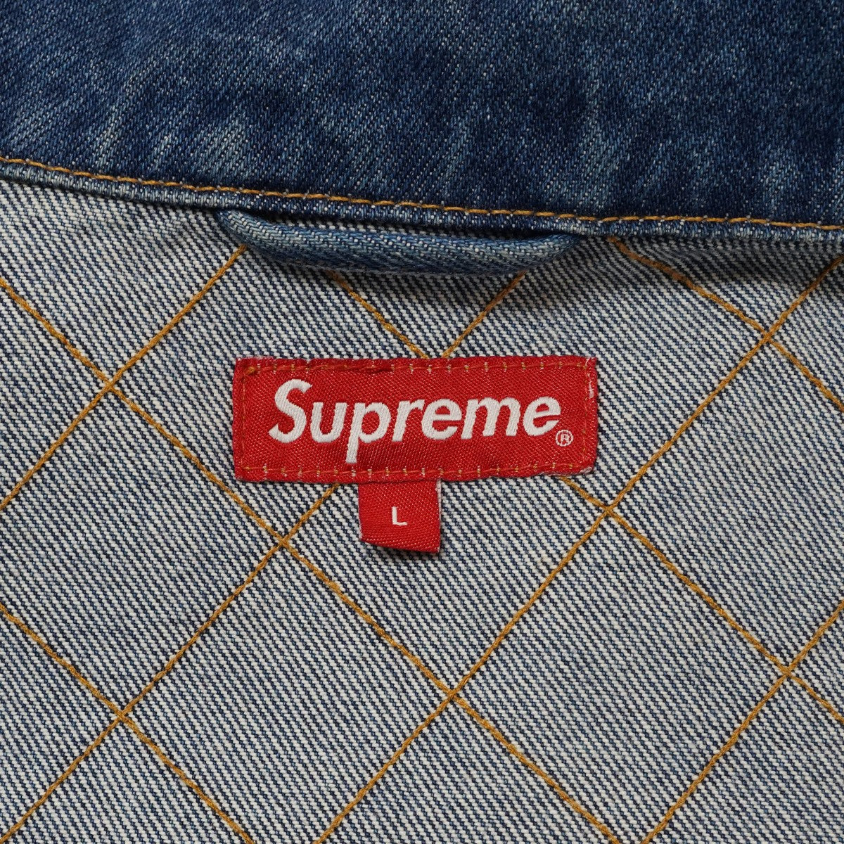 18AW Diamond Stitch Denim Chore Coatロゴ ダイヤモンド スティッチ デニム チョア コア コート ジャケット