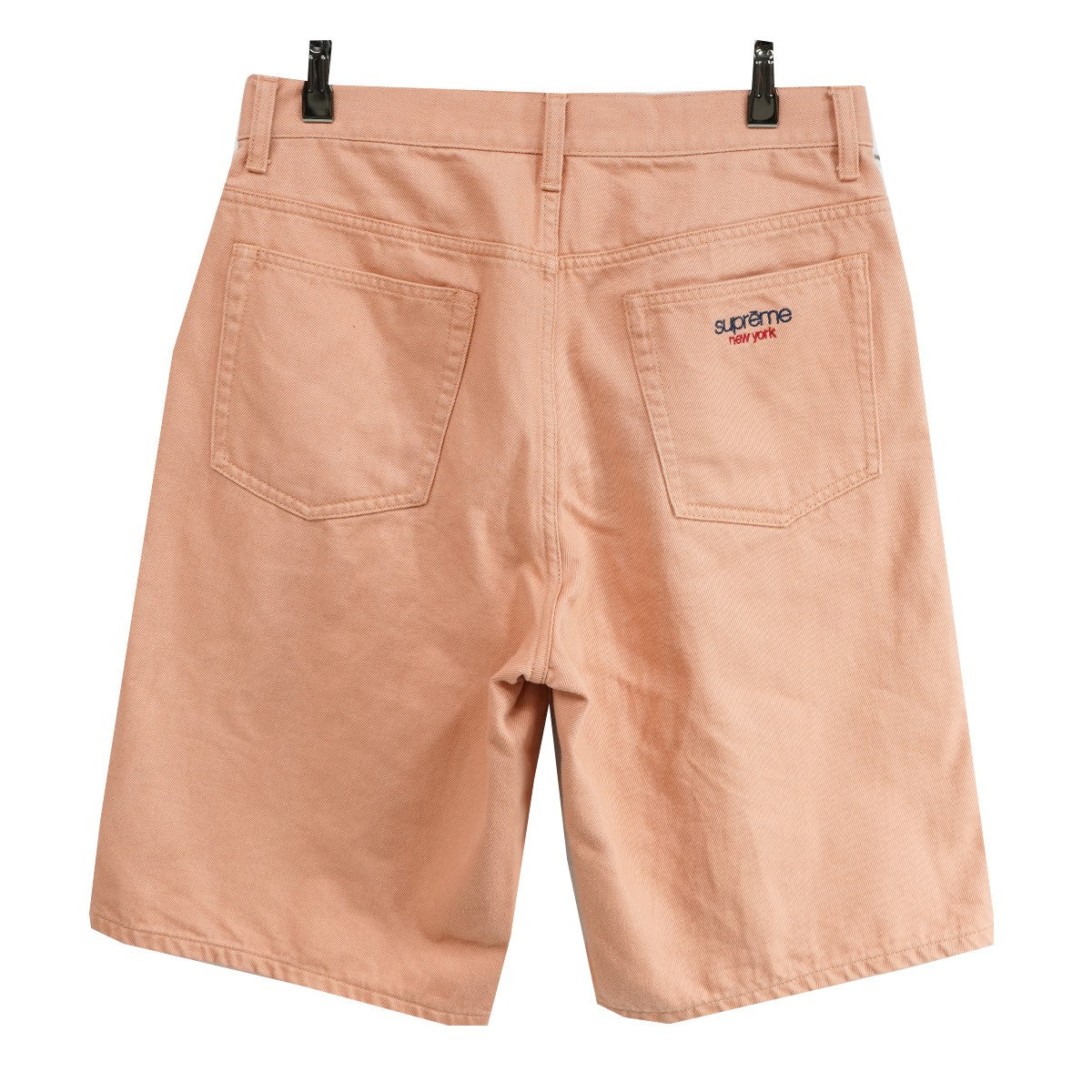 24SS Baggy Denim Shortクラシック ロゴ バギー ワイド デニム ショーツ ハーフパンツ