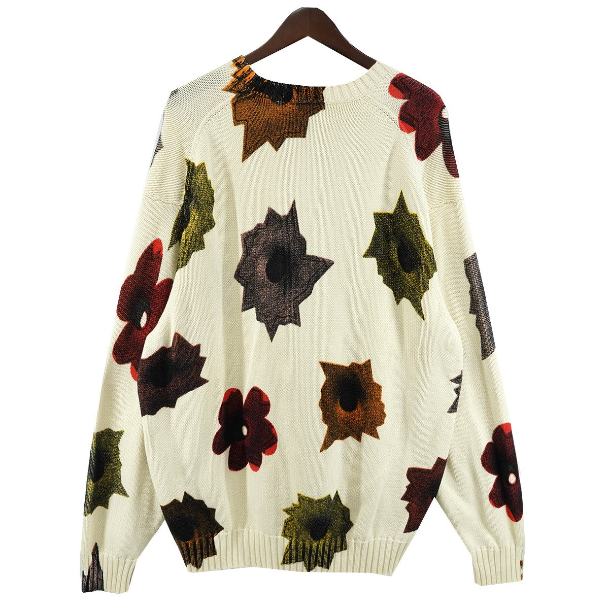 22SS Nate Lowman Sweaterネイトローマン バレットホール コットン ニット セーター