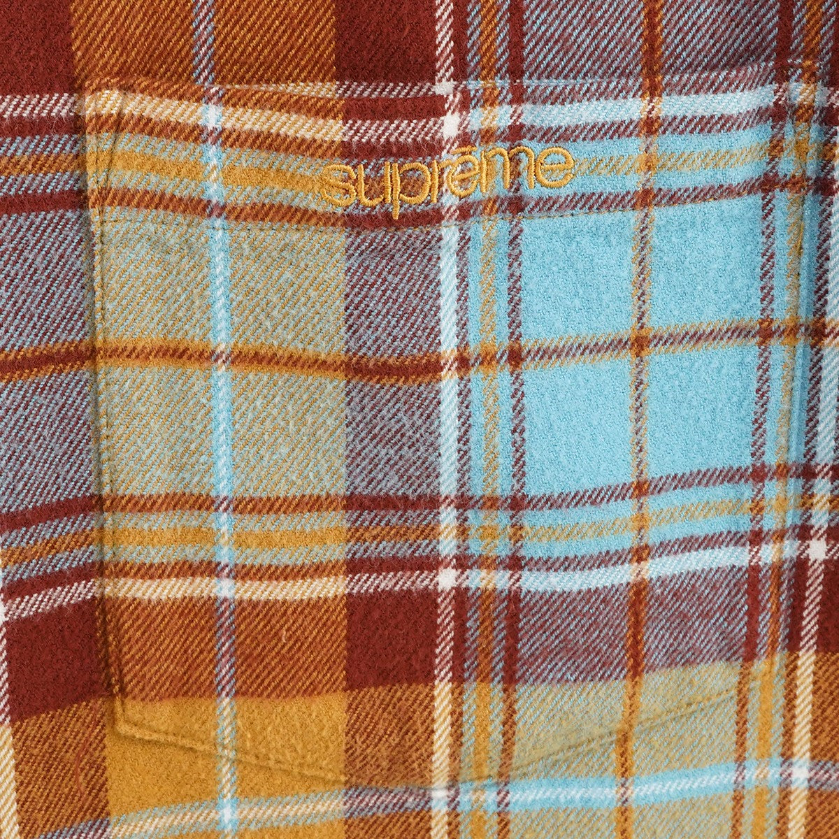 22AW Plaid Flannel Shirt ロゴ チェック プレイド フランネル シャツ