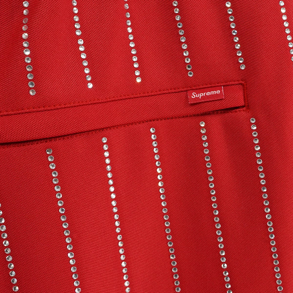 22SS Rhinestone Stripe Basketball Shortロゴ ラインストーン ストライプ イージー バスケットボール ショーツ ハーフパンツ