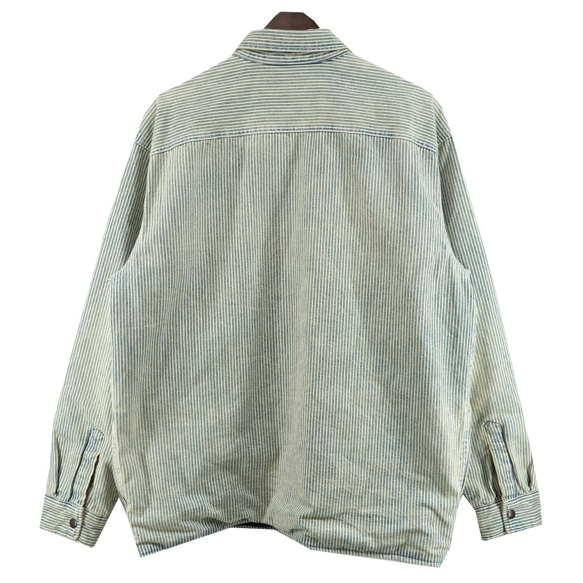 26SS Quilted Lined Denim Snap Shirtピンナップガール ロゴ パッチ キルティング キルテッド ラインド デニムスナップ シャツ