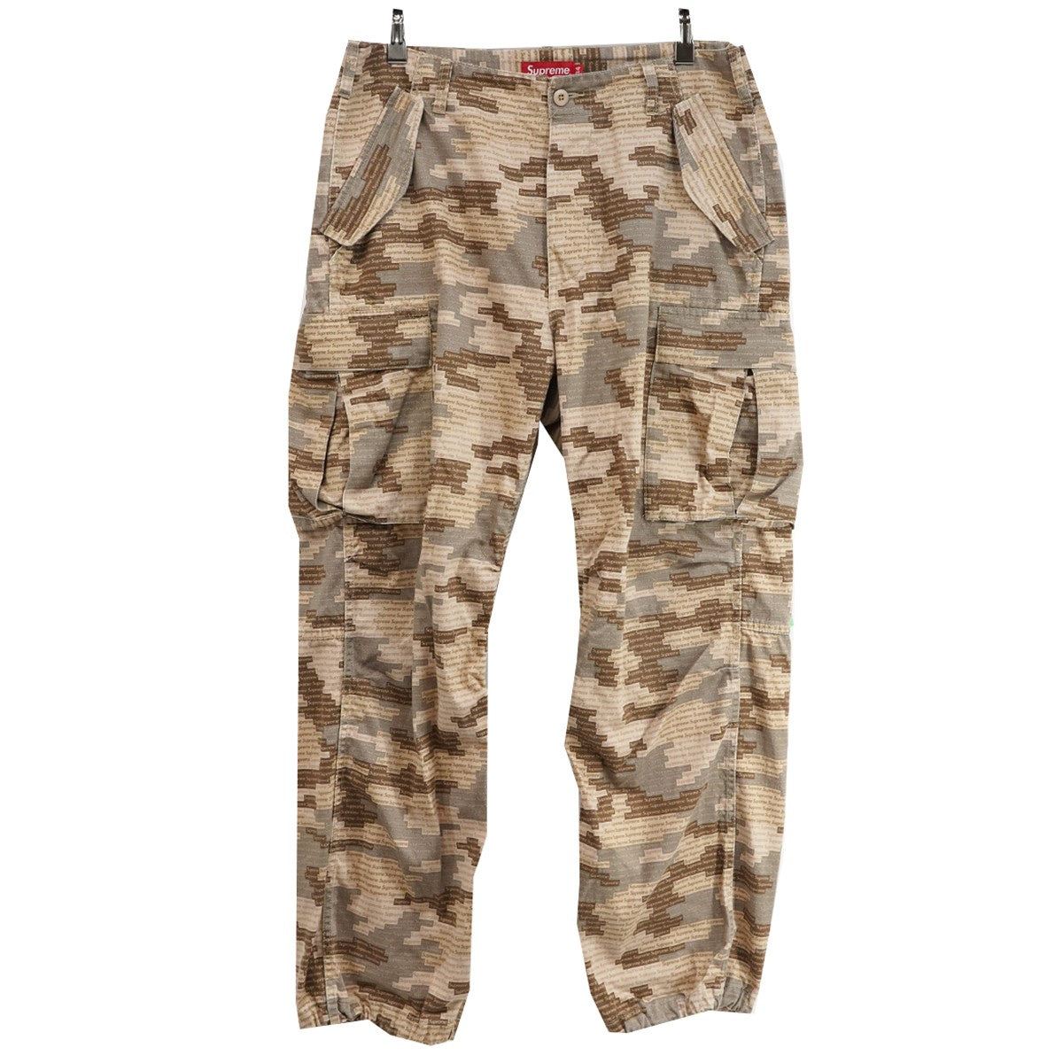 23SS Cargo Pant オールオーバー マルチロゴ デジタル カモ 迷彩 カーゴパンツ