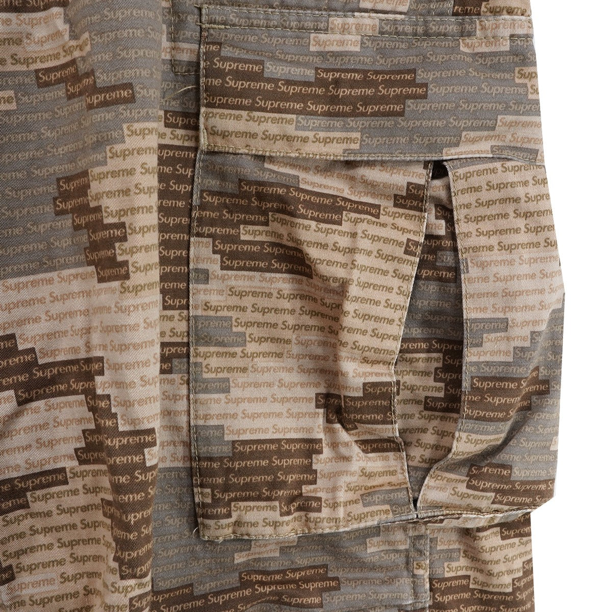23SS Cargo Pant オールオーバー マルチロゴ デジタル カモ 迷彩 カーゴパンツ