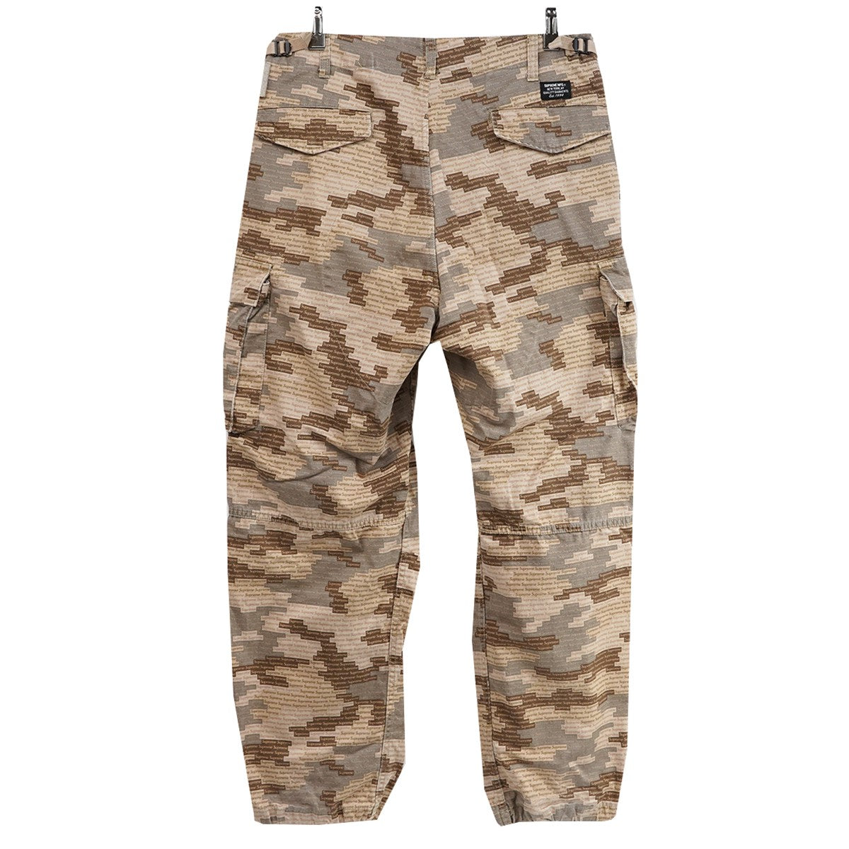 23SS Cargo Pant オールオーバー マルチロゴ デジタル カモ 迷彩 カーゴパンツ