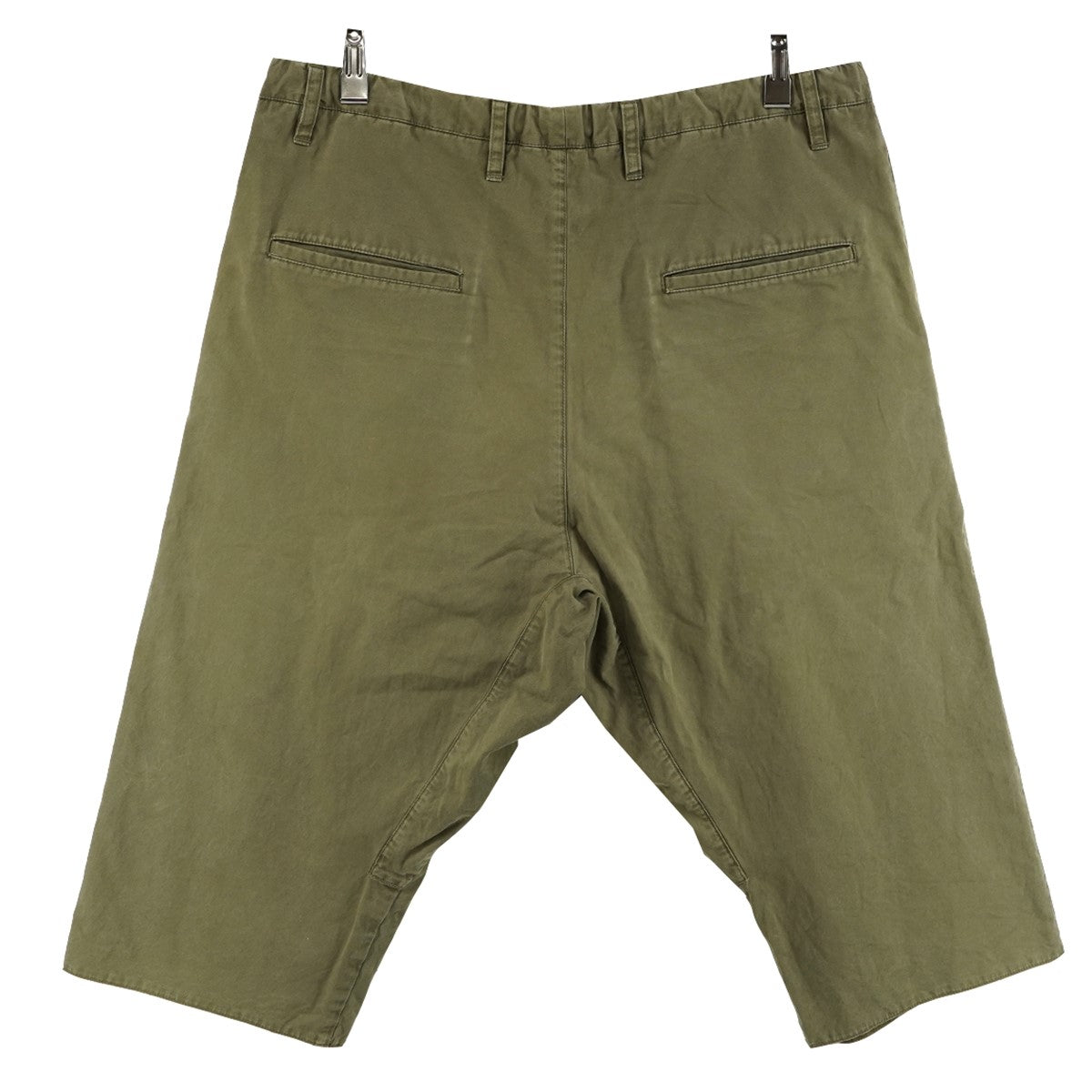 18SS LIGHTSHELL HD COTTON DRAWCORD TROUSER WIDE FIT P22-Sワイド クロップド シルエット パンツ