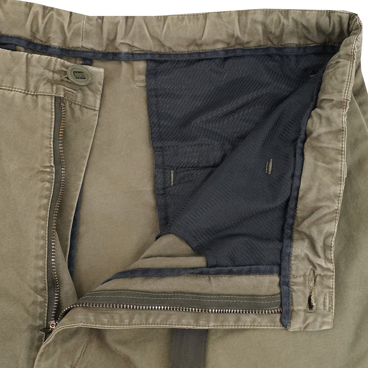 18SS LIGHTSHELL HD COTTON DRAWCORD TROUSER WIDE FIT P22-Sワイド クロップド シルエット パンツ
