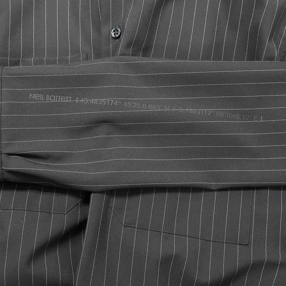 21SS Loose Blouson Fit - Man’s Woven Pinstripe Shirt Jacketピンストライプ シャツジャケット