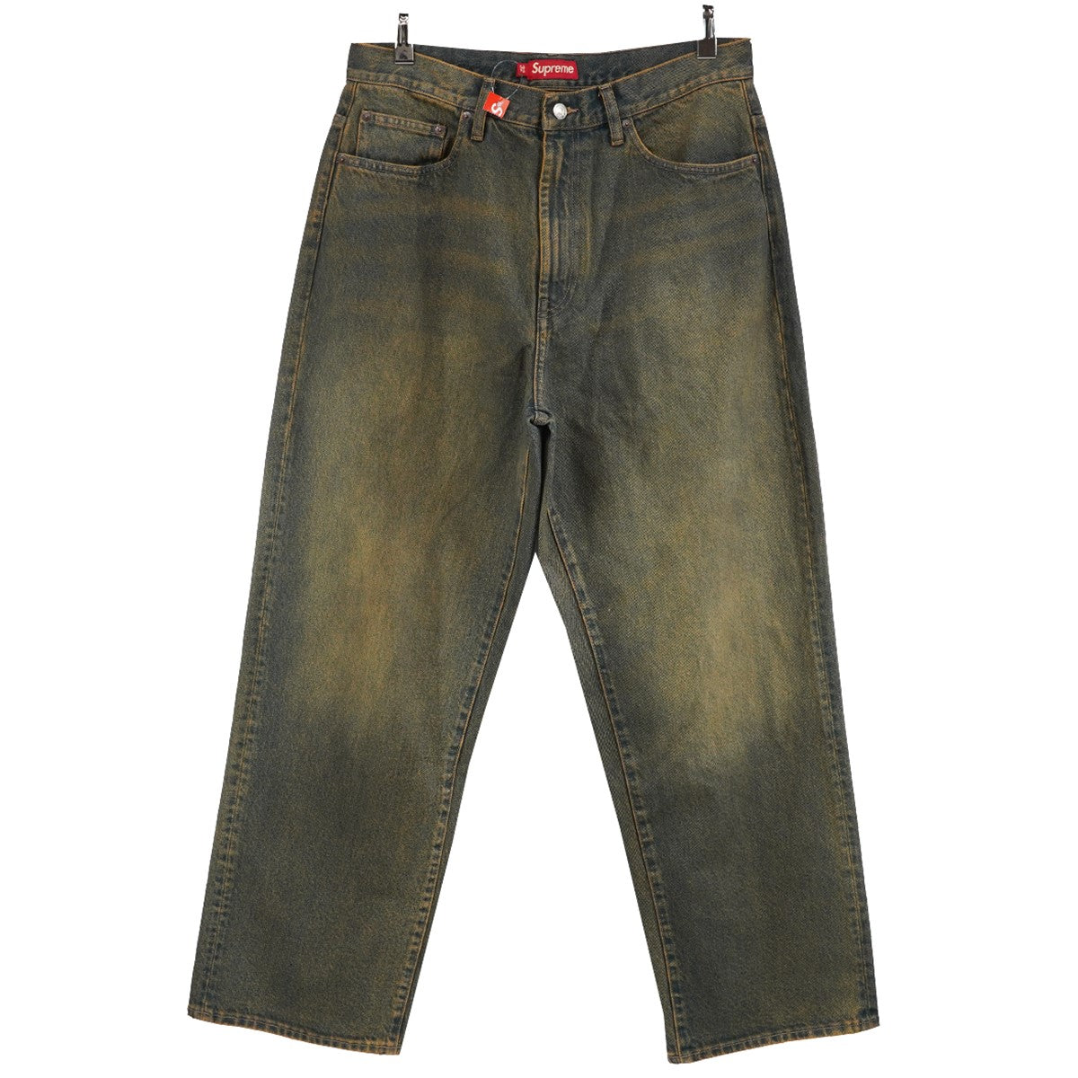 26AW Baggy Jean Dirty Indigoクラシック ロゴ ダーティ インディゴ  バギー ジーンズ 加工 デニムパンツ