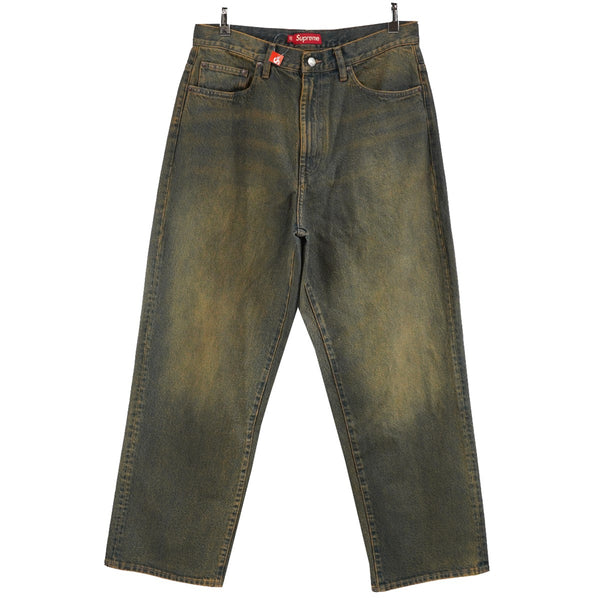 Supreme(シュプリーム) 26AW Baggy Jean Dirty Indigoクラシック ロゴ