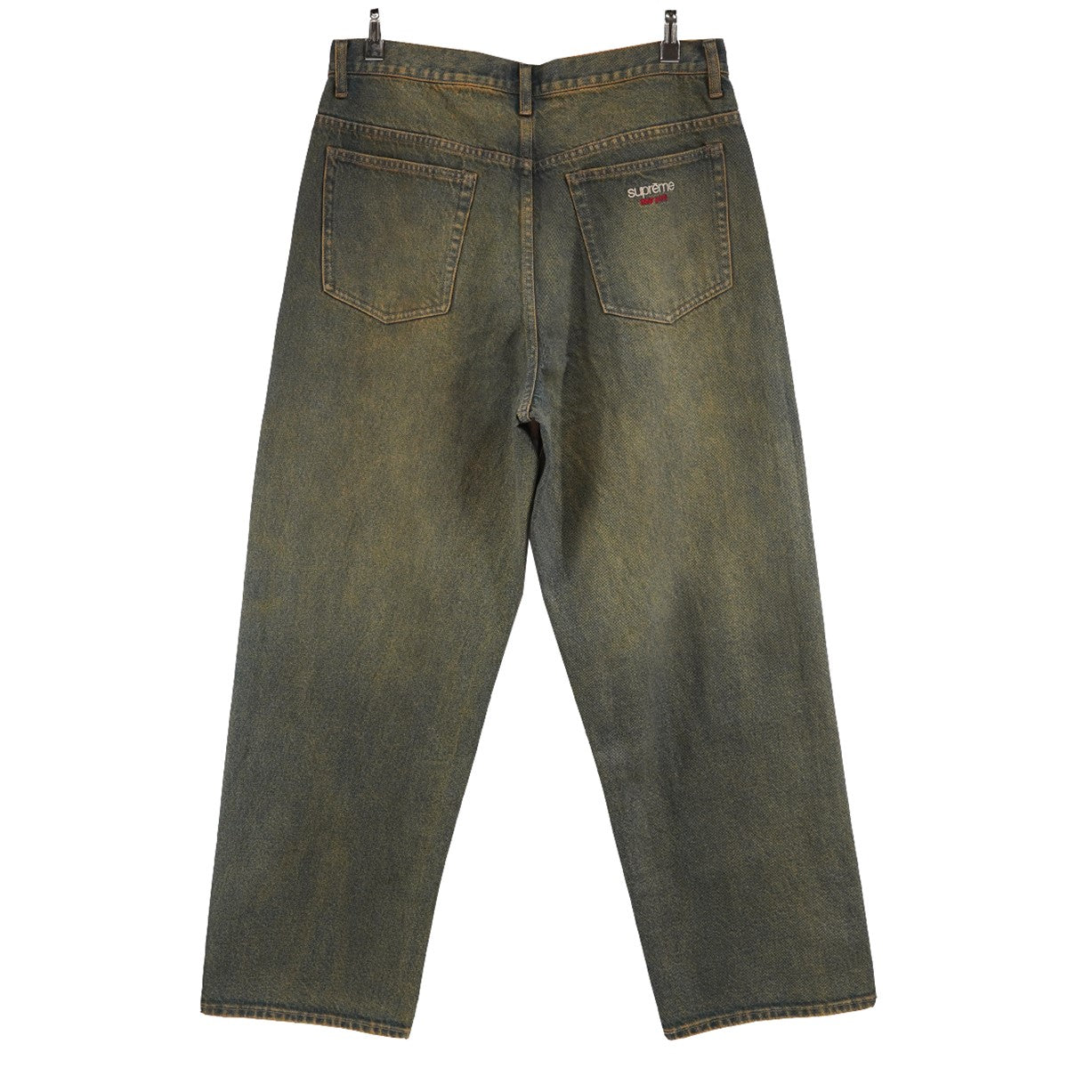 26AW Baggy Jean Dirty Indigoクラシック ロゴ ダーティ インディゴ  バギー ジーンズ 加工 デニムパンツ