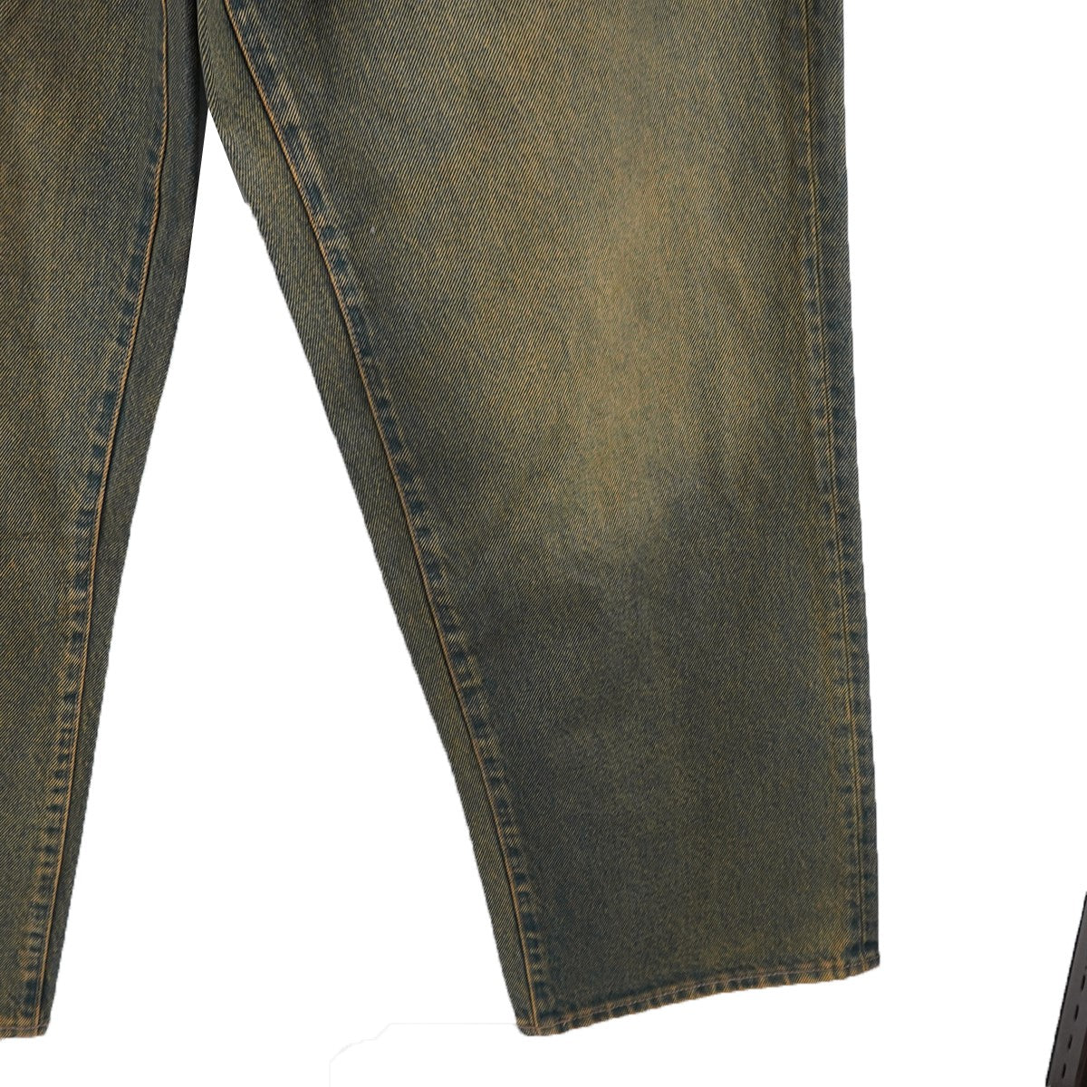 26AW Baggy Jean Dirty Indigoクラシック ロゴ ダーティ インディゴ  バギー ジーンズ 加工 デニムパンツ