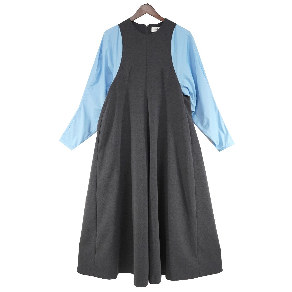 23AW TANK-TOP LAYERED DRESSダブルクロス タンク レイヤード ドレス ワンピース