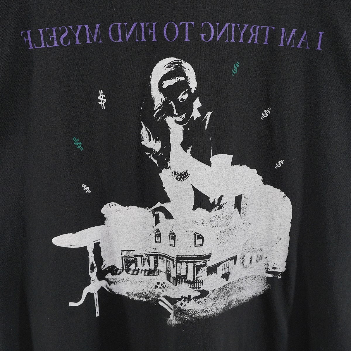 26AW I am trying to find myself T-shirtグラフィック プリント Tシャツ