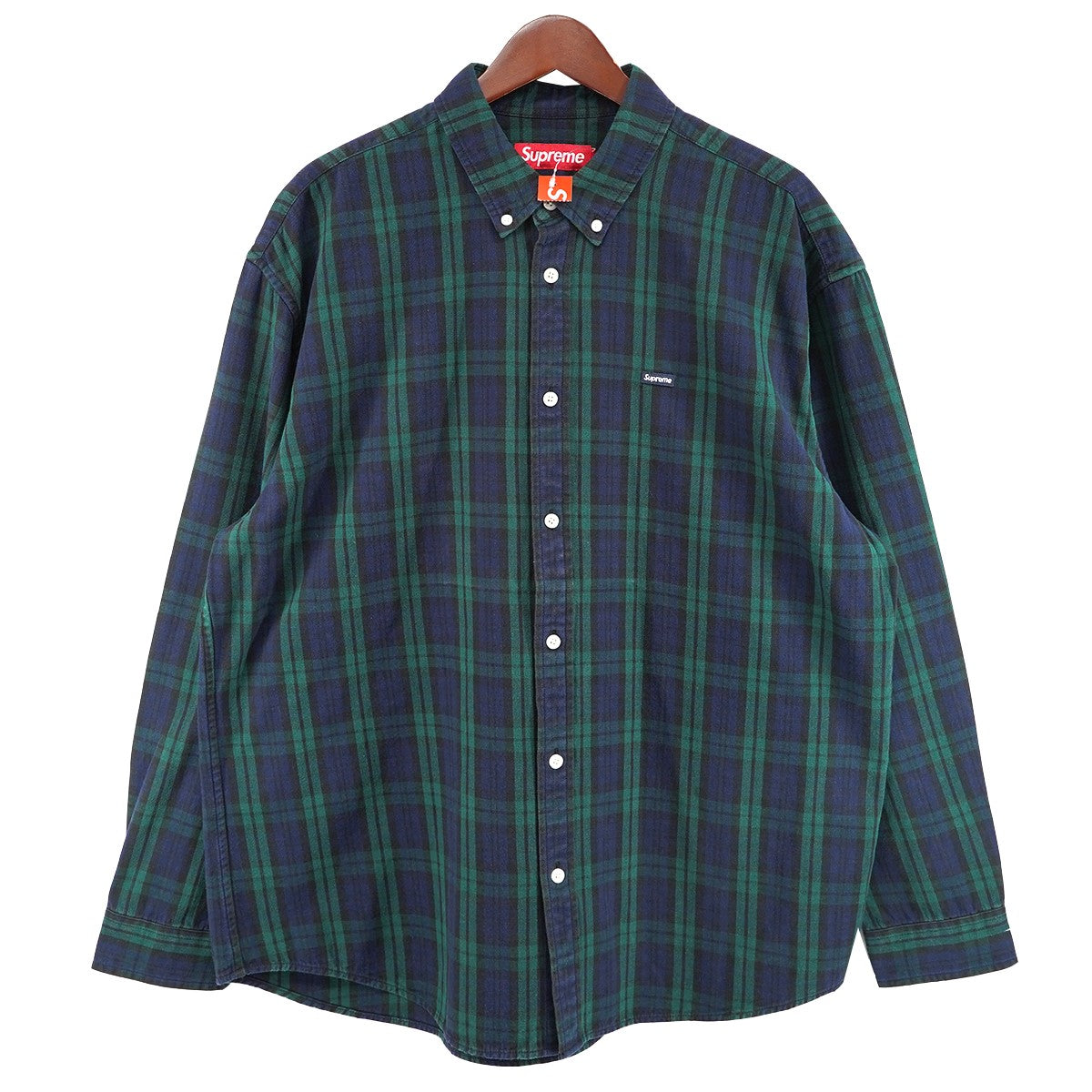 26AW Small Box Shirt Plaidスモール ボックスロゴ チェック プレイド シャツ