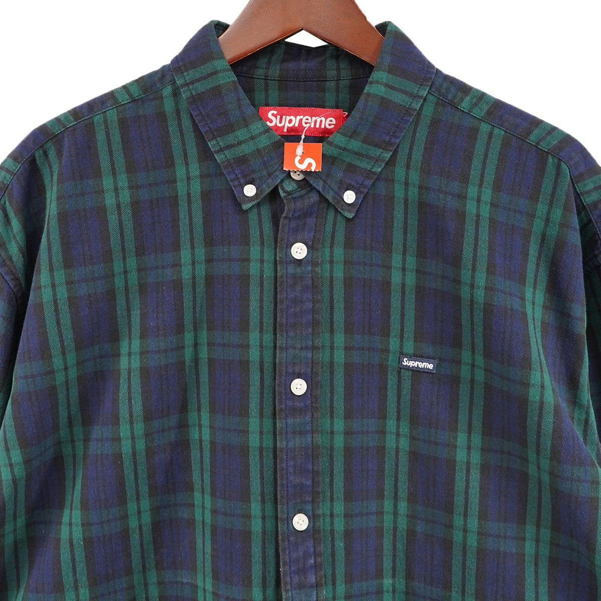 26AW Small Box Shirt Plaidスモール ボックスロゴ チェック プレイド シャツ