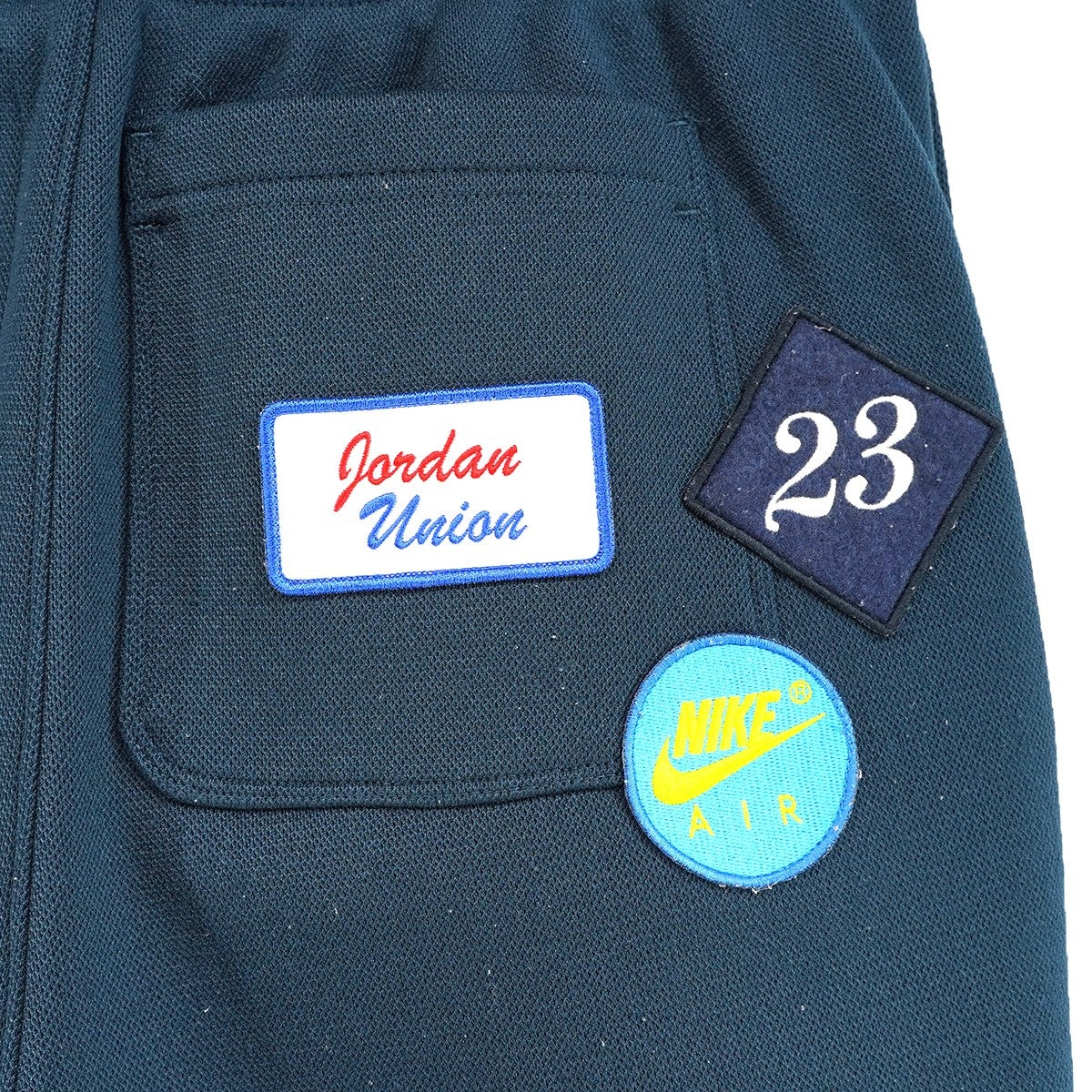 JORDAN X UNION SWEATPANTSコラボ パッチ ワッペン ロゴ イージー パンツ