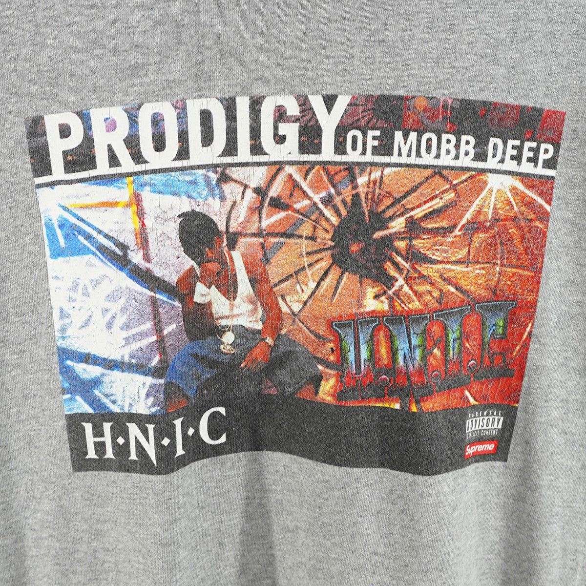 21SS HNIC Tee  Mobb Deep Prodigyモブ ディープ プロディジー ロゴ ラッパー RAP Tシャツ