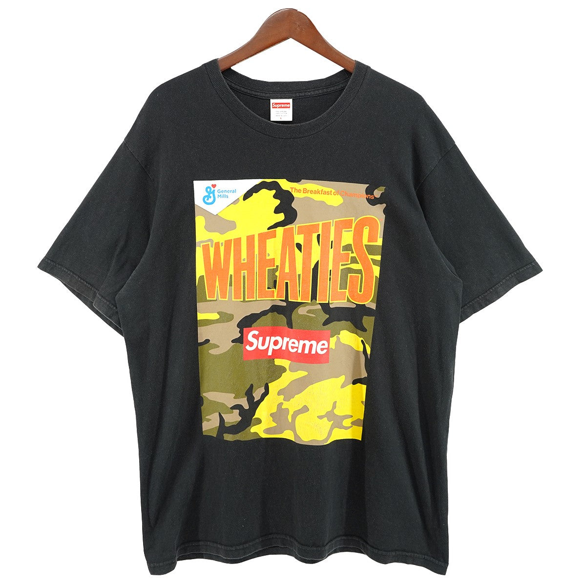 21SS Wheaties Tee ウィーティーズ ボックスロゴ Tシャツ