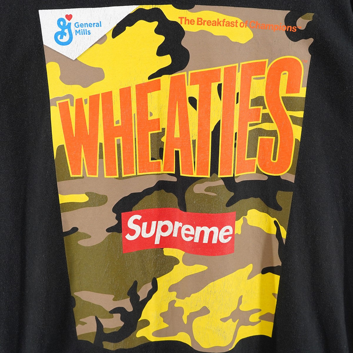 21SS Wheaties Tee ウィーティーズ ボックスロゴ Tシャツ