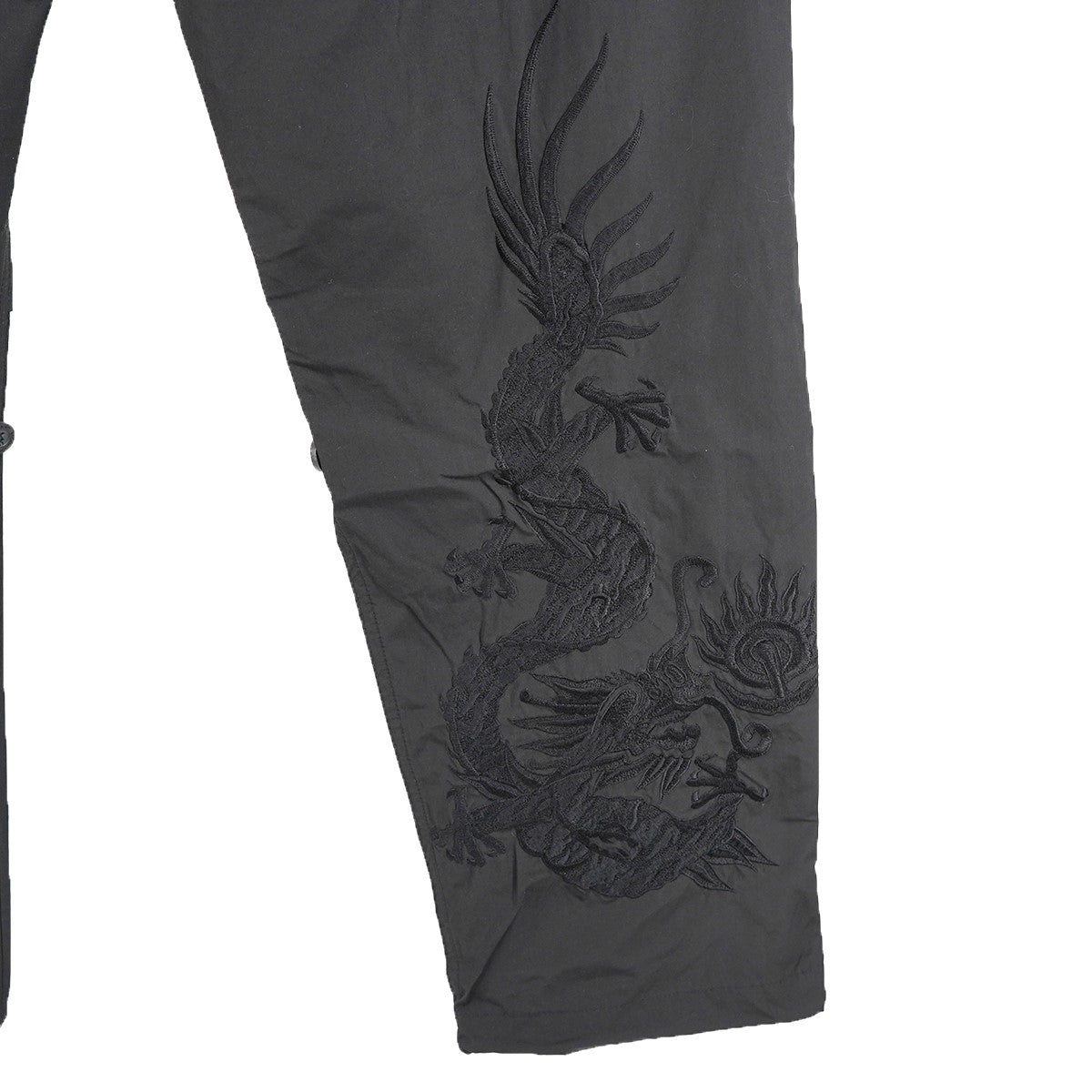 maharishi OG-107 Utility Dragon Snopantsドラゴン刺繍 ユーティリティ スノ ポリエステル／コットン パンツ 古着・中古-4枚目のアイテム画像