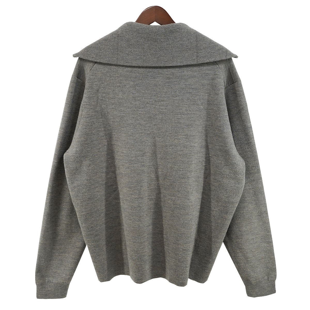 STUDIO NICHOLSON(スタジオニコルソン) DOUBLE FACED MERINO 16GG HALF