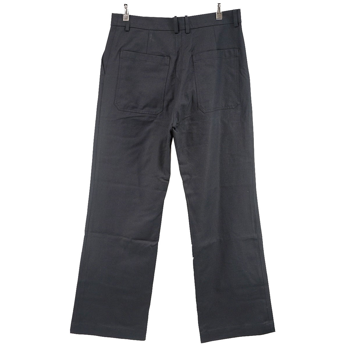 CORBU SLIM FLARE PANT RAISED COTTON TWILLスリム フレアパンツ